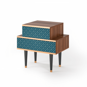 Sideboard - STORYZ - NS1 Turquoise Geometry - Walnut