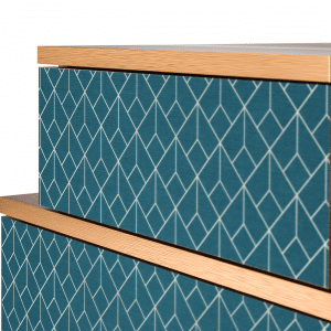 Sideboard - STORYZ - NS1 Turquoise Geometry - Walnut