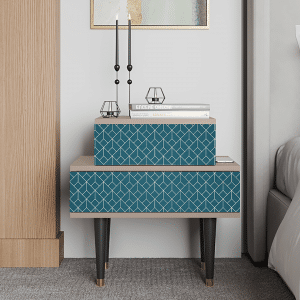 Sideboard - STORYZ - NS1 Turquoise Geometry - Latte