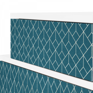 Sideboard - STORYZ - NS1 Turquoise Geometry - White