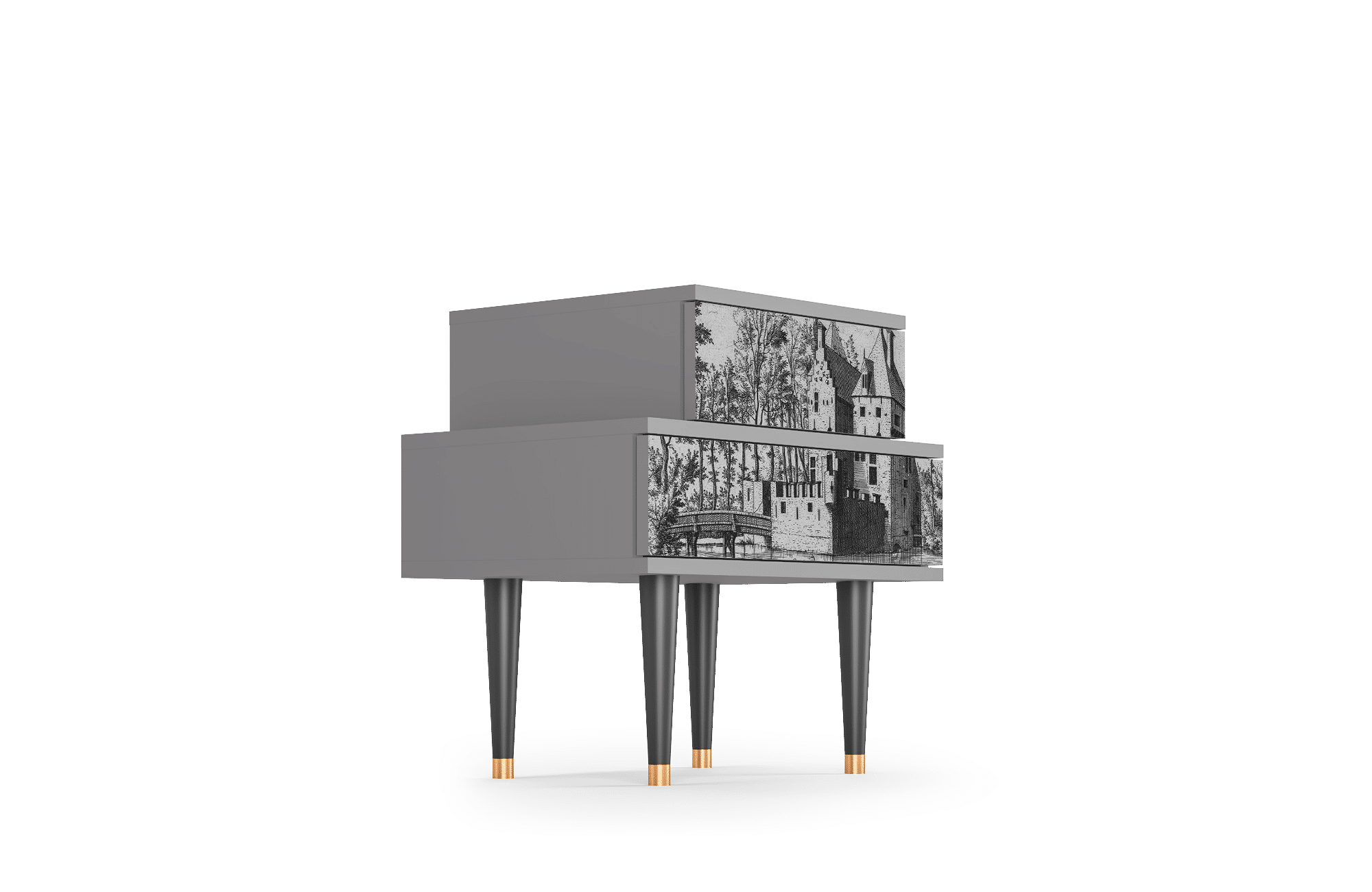 Sideboard – STORYZ – NS1 Castle by Breugel – Grey Sideboard - STORYZ - NS1 Castle by Breugel - Grey