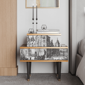 Sideboard - STORYZ - NS1 Castle with Bridge - Walnut