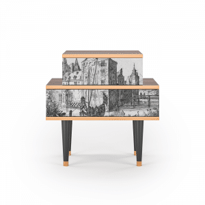 Sideboard - STORYZ - NS1 Castle with Bridge - Walnut