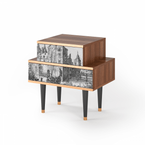 Sideboard - STORYZ - NS1 Castle with Bridge - Walnut