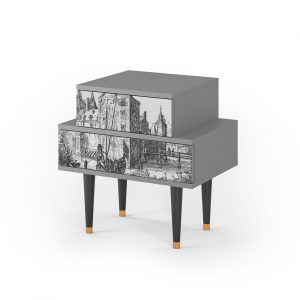 Sideboard - STORYZ - NS1 Castle with Bridge - Grey