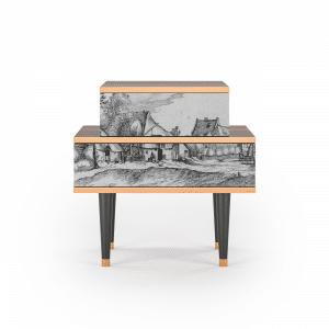 Sideboard - STORYZ - NS1 Farms in a Village - Walnut