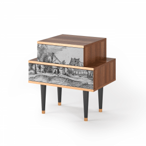 Sideboard - STORYZ - NS1 Farms in a Village - Walnut