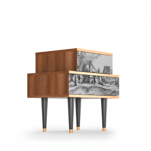 Sideboard - STORYZ - NS1 Farms in a Village - Walnut