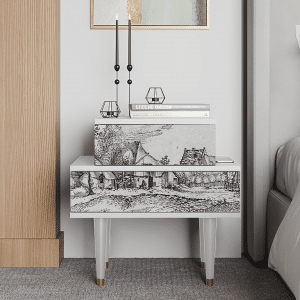 Sideboard - STORYZ - NS1 Farms in a Village - White