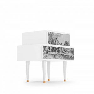 Sideboard - STORYZ - NS1 Farms in a Village - White