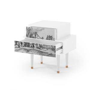 Sideboard - STORYZ - NS1 Farms in a Village - White