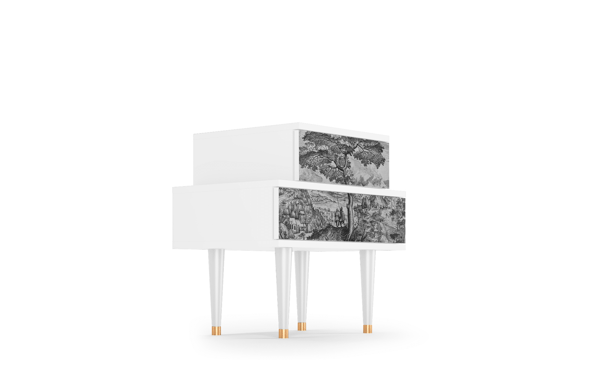 Sideboard – STORYZ – NS1 Milites Requiescentes – White Sideboard - STORYZ - NS1 Milites Requiescentes - White