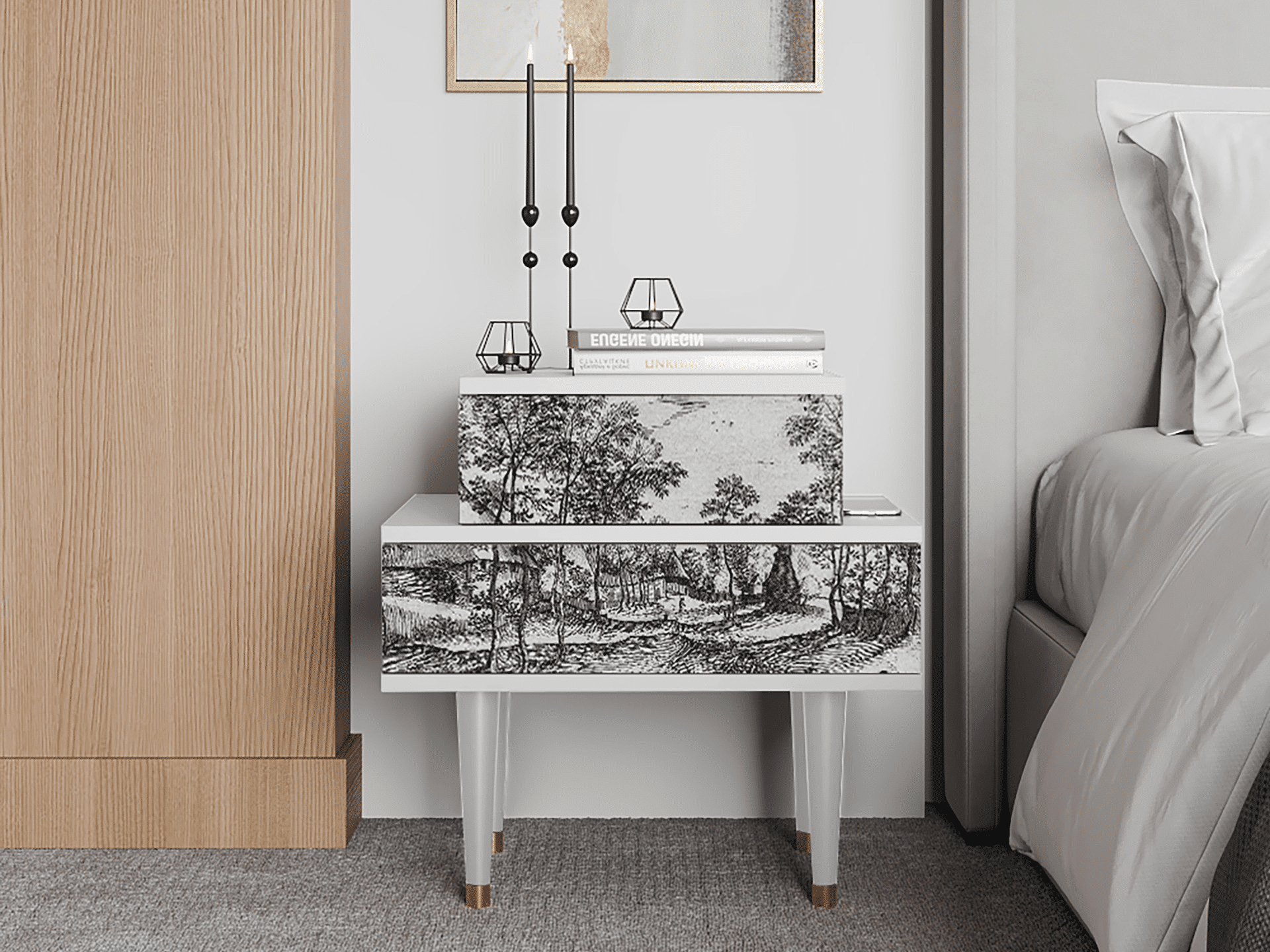 Sideboard - STORYZ - NS1 Village Road - White