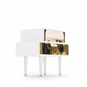 Sideboard - STORYZ - NS1 Two Monkeys - White