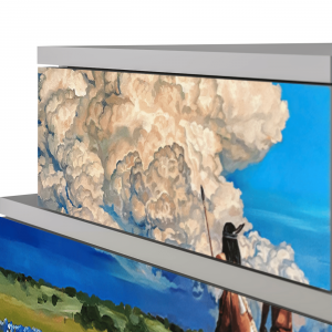 Sideboard - STORYZ - NS1 Thunderheads by Dean - Grey