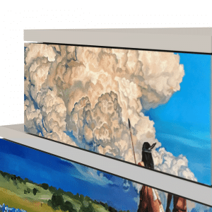 Sideboard - STORYZ - NS1 Thunderheads by Dean - Sand