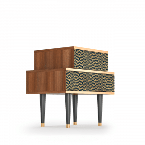 Sideboard - STORYZ - NS1 Egypt Triangles - Walnut