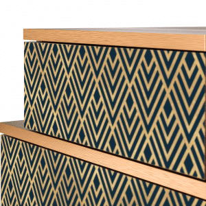 Sideboard - STORYZ - NS1 Egypt Triangles - Walnut