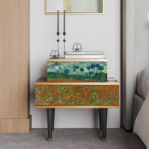 Sideboard - STORYZ - NS1 Poppy field by van Gogh - Walnut