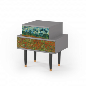 Sideboard - STORYZ - NS1 Poppy field by van Gogh - Grey