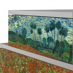 Sideboard - STORYZ - NS1 Poppy field by van Gogh - Grey