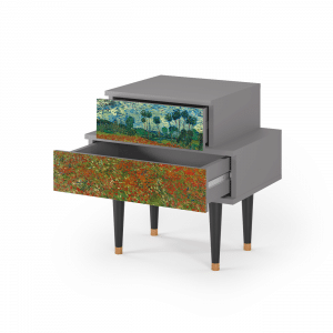 Sideboard - STORYZ - NS1 Poppy field by van Gogh - Grey