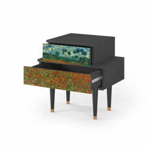 Sideboard - STORYZ - NS1 Poppy field by van Gogh - Antracite