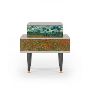Sideboard - STORYZ - NS1 Poppy field by van Gogh - Sand
