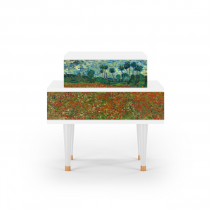 Sideboard - STORYZ - NS1 Poppy field by van Gogh - White