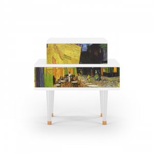 Sideboard - STORYZ - NS1 Café Terrace at Night - White