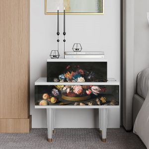 Sideboard - STORYZ - NS1 Still Life with Flowers - White