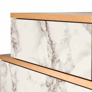 Sideboard - STORYZ - NS1 Milk Marble - Walnut