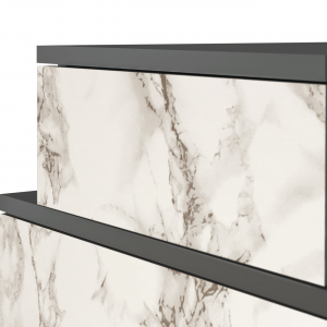 Sideboard - STORYZ - NS1 Milk Marble - Antracite
