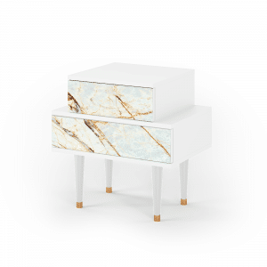 Sideboard - STORYZ - NS1 Sandy Marble - White