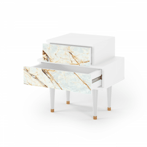 Sideboard - STORYZ - NS1 Sandy Marble - White