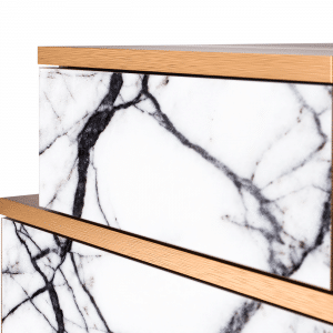 Sideboard - STORYZ - NS1 Raven Marble - Walnut