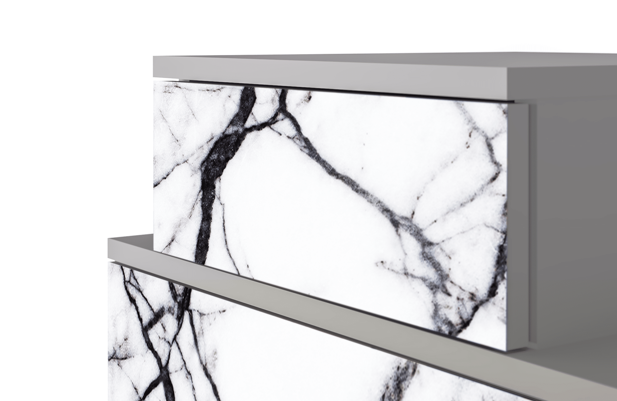 Sideboard – STORYZ – NS1 Raven Marble – Grey Sideboard - STORYZ - NS1 Raven Marble - Grey