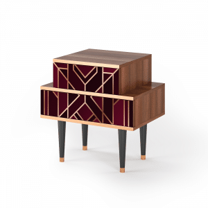 Sideboard - STORYZ - NS1 Burgundy Jewelery - Walnut