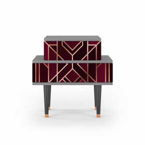 Sideboard - STORYZ - NS1 Burgundy Jewelery - Grey