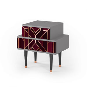 Sideboard - STORYZ - NS1 Burgundy Jewelery - Grey