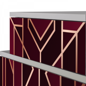 Sideboard - STORYZ - NS1 Burgundy Jewelery - Grey