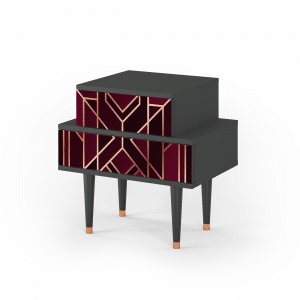 Sideboard - STORYZ - NS1 Burgundy Jewelery - Antracite