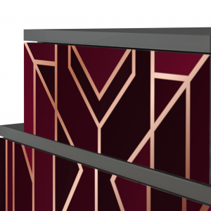 Sideboard - STORYZ - NS1 Burgundy Jewelery - Antracite
