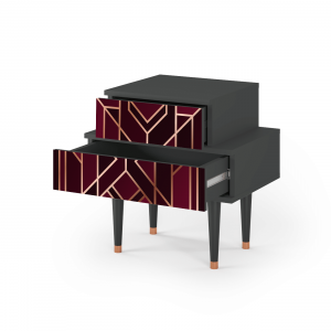 Sideboard - STORYZ - NS1 Burgundy Jewelery - Antracite