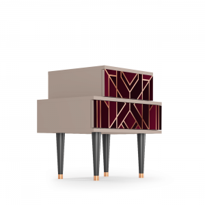 Sideboard - STORYZ - NS1 Burgundy Jewelery - Latte
