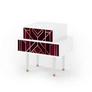 Sideboard - STORYZ - NS1 Burgundy Jewelery - White