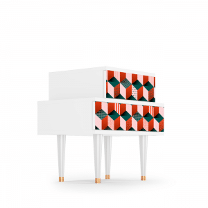 Sideboard - STORYZ - NS1 Taupe Anatomy - White