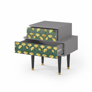 Sideboard - STORYZ - NS1 Gingko leaves - Grey
