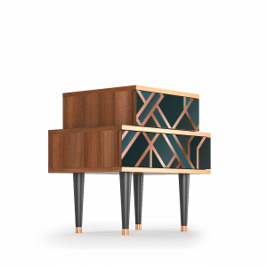 Sideboard - STORYZ - NS1 Bronze Crossroad - Walnut