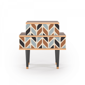 Sideboard - STORYZ - NS1 Beige Laure - Walnut